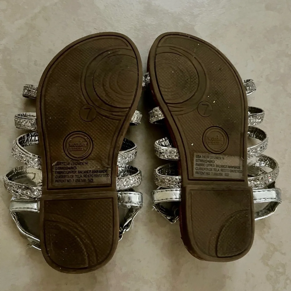 3 Pairs of 7M Girls Shoes